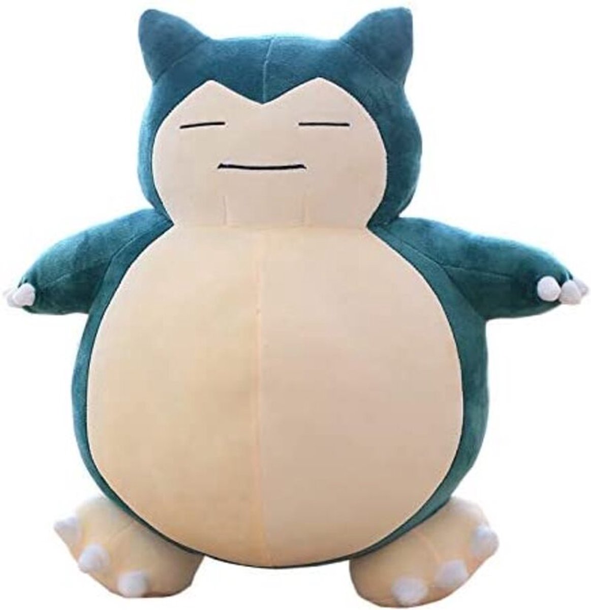 Snorlax - Pokémon Pluche Knuffel XL 45 cm {Pokemon Plush Toy | Speelgoed Knuffeldier Knuffelpop voor kinderen jongens meisjes | Charizard, Bulbasaur, Charmander, Squirtle, Pikachu, Eevee}